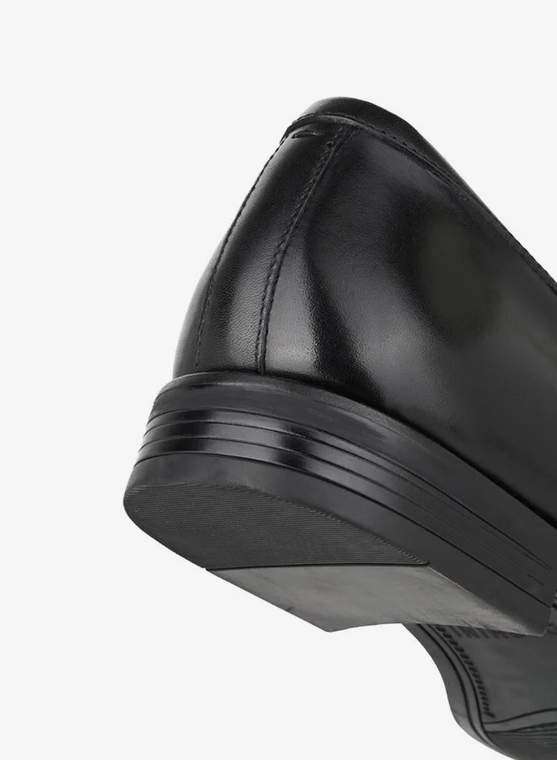 DUCHINI BLACK Men Leather Slip-On Loafers for Men | Best Price UAE