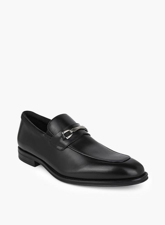 DUCHINI Men Leather Slip-On Loafers - Image 2