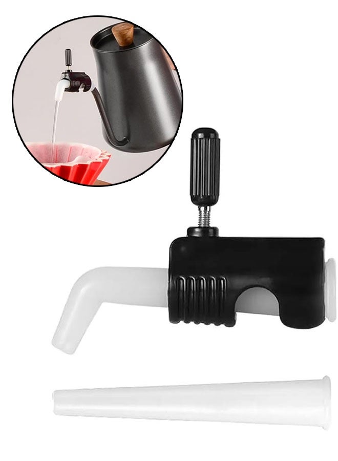 Coffee Dripping Jugs Pot Restrictor, Adjustable Water Flow Pourers, Silicone Coffee Pot Extended Nozzle for Electric Coffee Kettle, Gooseneck Kettle - Image 1