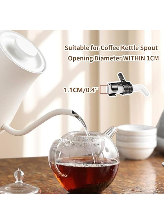 Coffee Dripping Jugs Pot Restrictor, Adjustable Water Flow Pourers, Silicone Coffee Pot Extended Nozzle for Electric Coffee Kettle, Gooseneck Kettle - Image 4