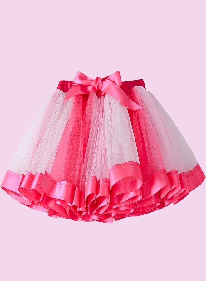 D.O.T Girls Birthday Outfits Shirt Tutu Skirts Set Hair Bow Sash Clothes Set Toddler Baby 2nd 3rd 4th 5th 6th 7th 8th (BLack On EIGHT, 8Years) - Image 3