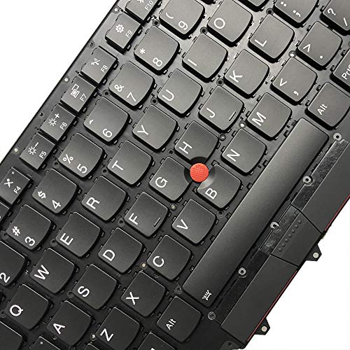 GinTai Backlit Keyboard Replacement for Lenovo ThinkPad X1 Yoga Gen 2nd 3rd (2017 2018) US 20JD/ 20JE/ 20JF/ 20JG 01HY919 01HY959 01HY879 01HY839 01HY808 SM10P95387AF SM10M29010AF - Image 3