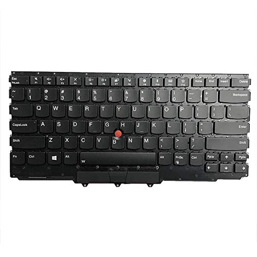GinTai Backlit Keyboard Replacement for Lenovo ThinkPad X1 Yoga Gen 2nd 3rd (2017 2018) US 20JD/ 20JE/ 20JF/ 20JG 01HY919 01HY959 01HY879 01HY839 01HY808 SM10P95387AF SM10M29010AF - Image 1