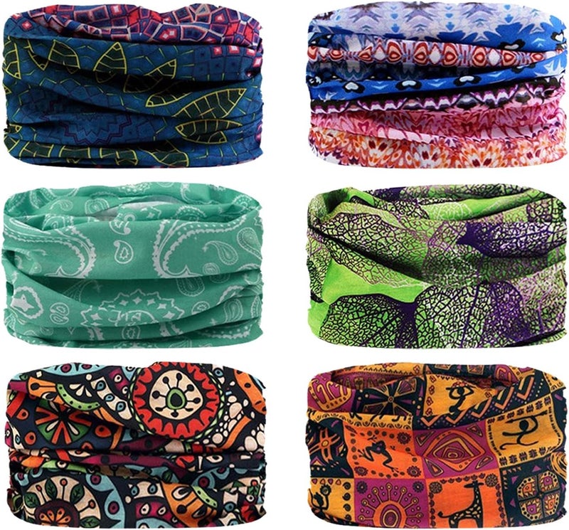 JOEYOUNG Headwear, Bandana, Neck Gaiter Head Wrap Headband Balaclava Magic Scarf - Image 1