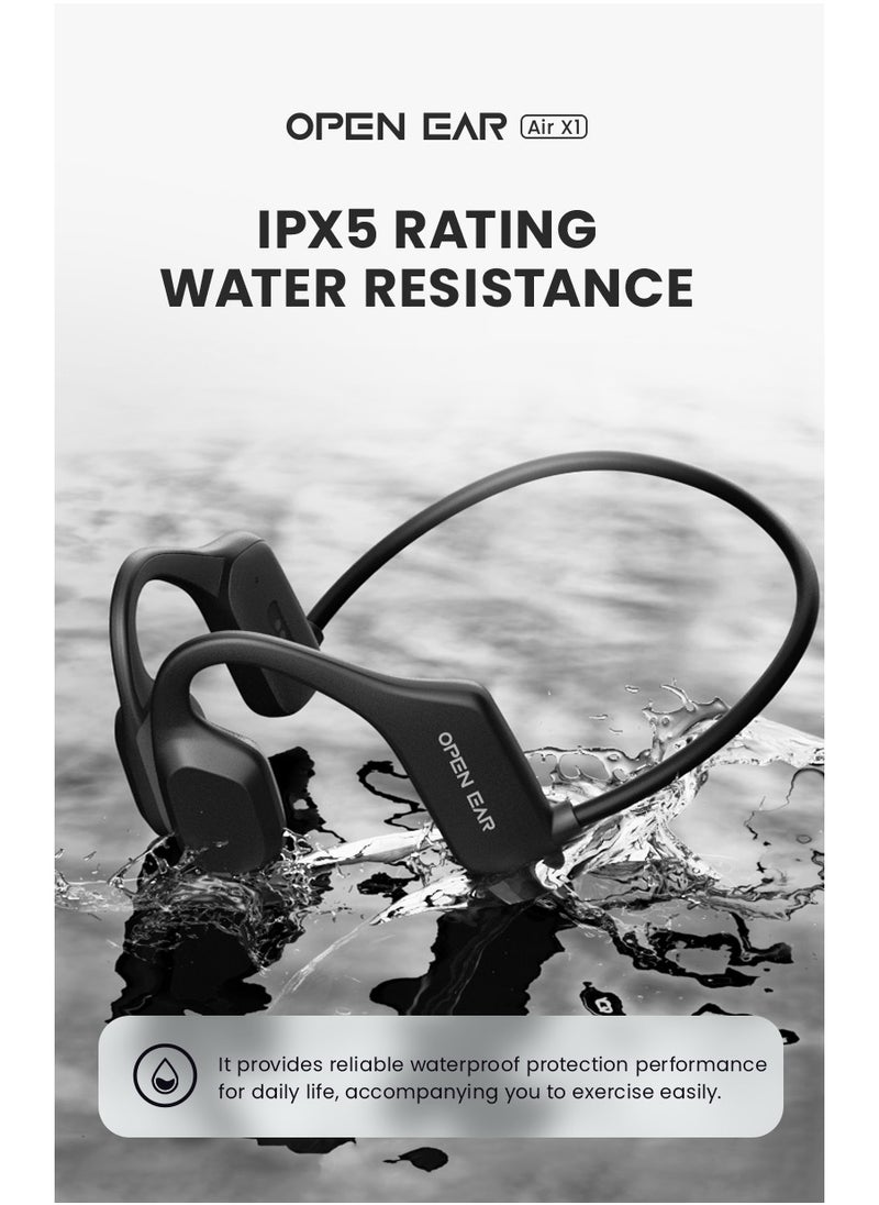SMARXS Smarxs Openear Bone X1  Bone Conduction Headset Neckband Sound Stereo Ear Hook Bluetooth Waterproof Bluetooth Wireless Sport.  - Image 4
