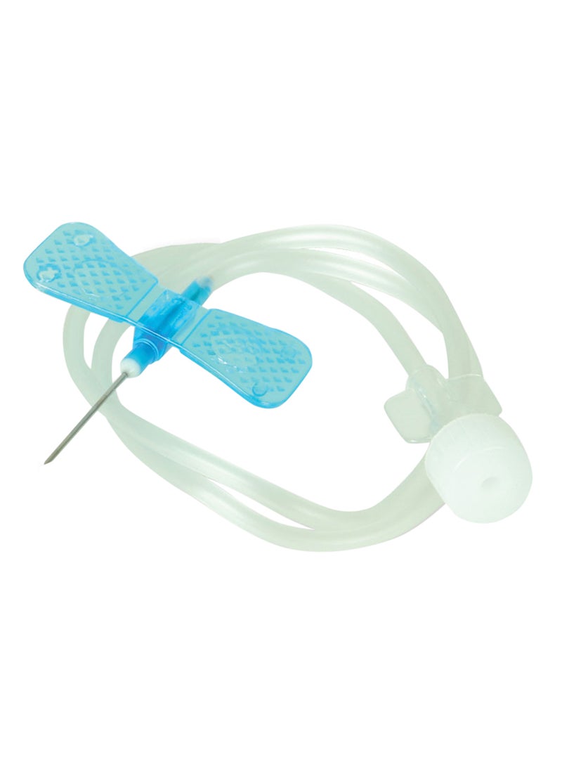 Scalp Vein Set, 23 G, 10 Pieces, Turquoise