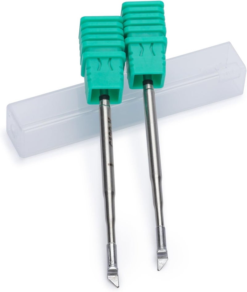 YIHUA C120Compatible TypeK 2 Pcs Soldering Tip Set ASide Tip BSide Tip ONLY for YIHUA 982DI and 982DIII 716C Handpiece Hot Tweezer Soldering Station - Image 2