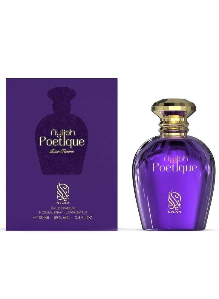 NYLAA Nylish Poetique Eau De Parfum For Women - 100 ML - Image 1
