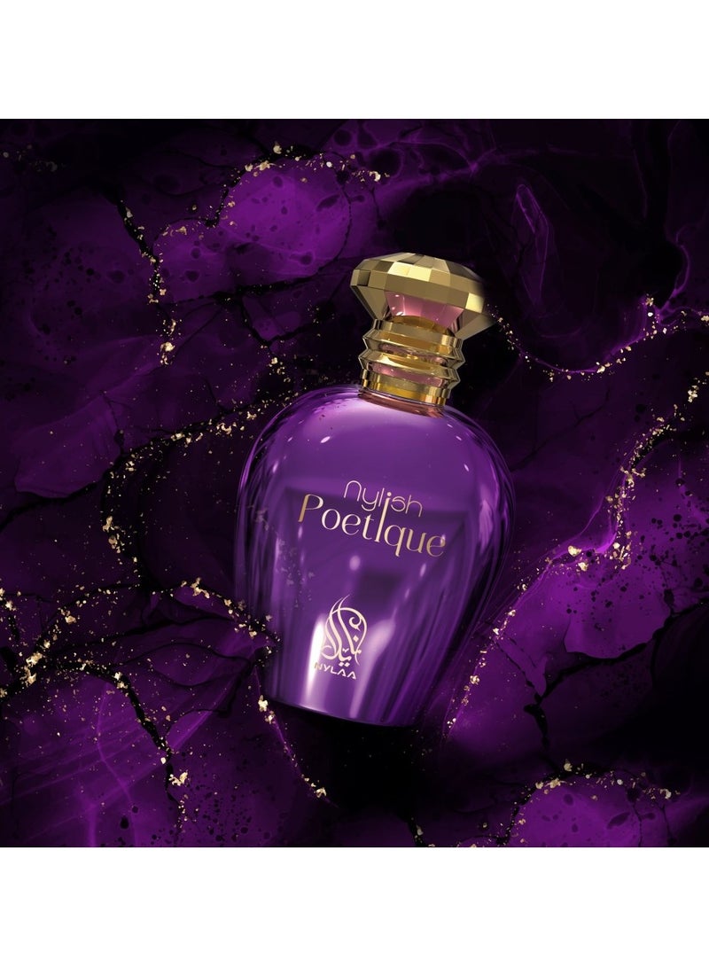 NYLAA Nylish Poetique Eau De Parfum For Women - 100 ML - Image 3