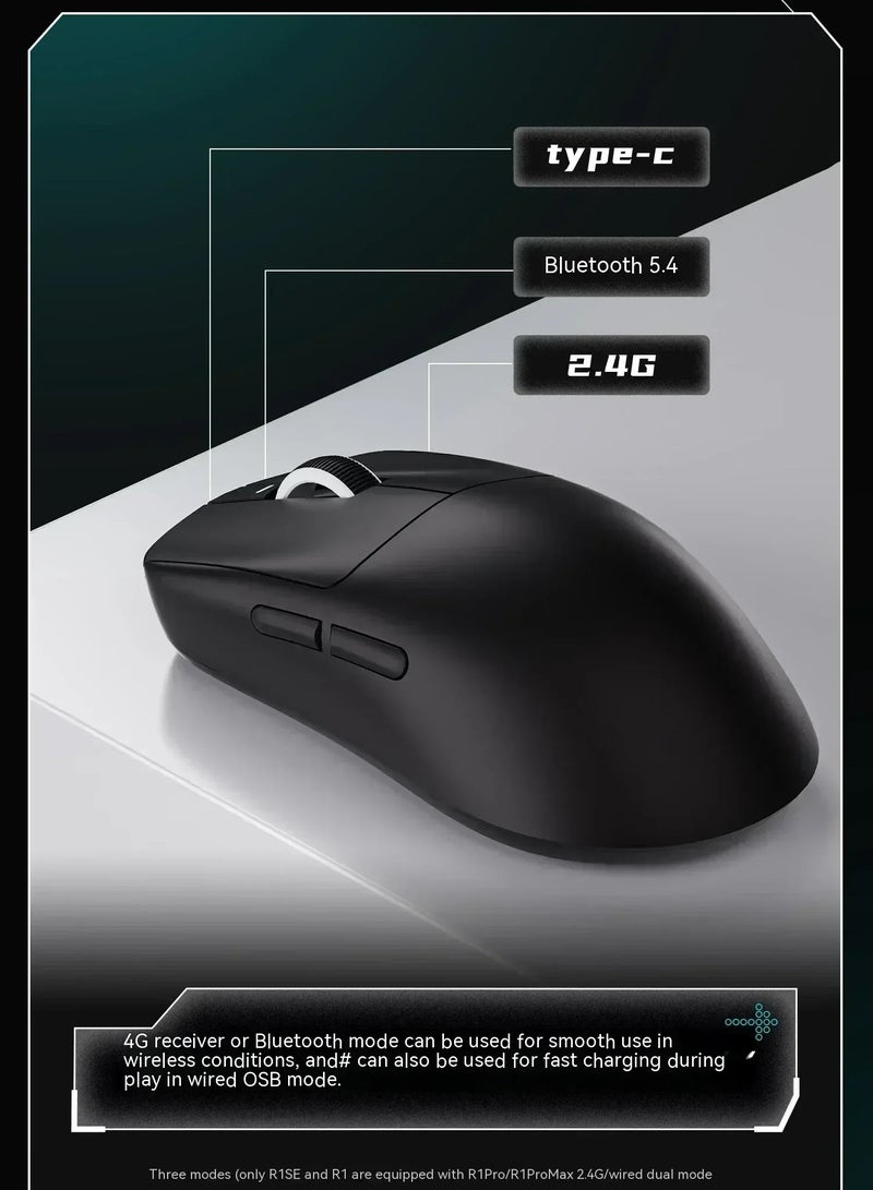 VXE Dragonfly R1 Pro Bluetooth/2.4G/Wired Gaming Mouse for PC Laptop Office - Image 5