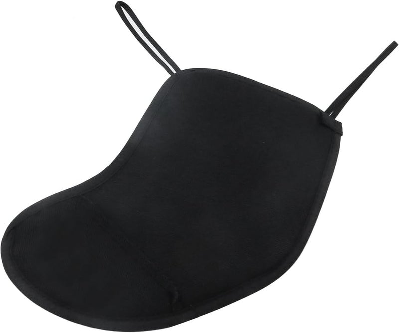 FarBoat 2 Pcs Violin Chinrest Pad 1/2 1/4 Cotton Chin Rest Cover Violin Shoulder to Practice Better, Black （Style3) - Image 4