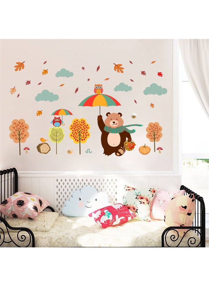ZOOYOO Cute Forest Animals Wall Sticker  - Image 3