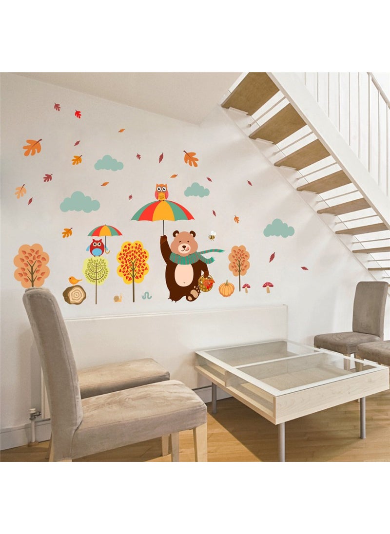 ZOOYOO Cute Forest Animals Wall Sticker  - Image 2