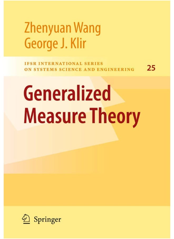 Generalized Measure Theory 
