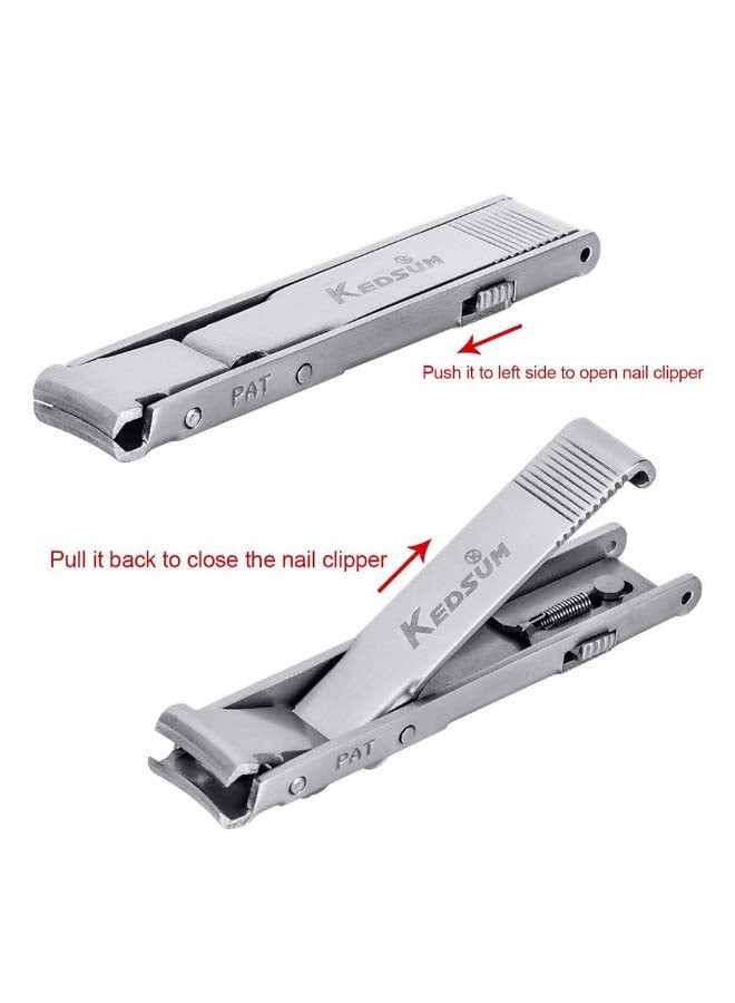 Manual Nose And Ear Hair Remover Trimmer Silver - Image 3
