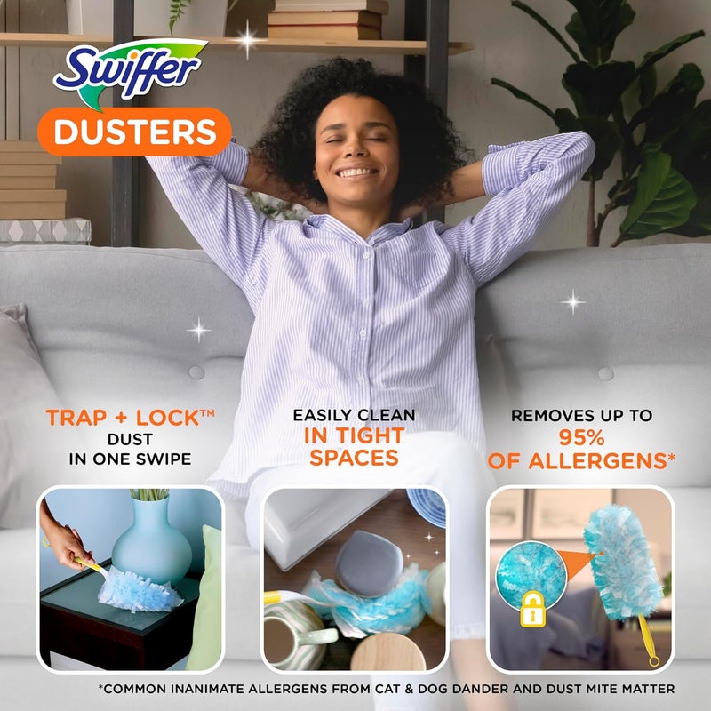 SWIFFER MULTI-SURFACE DUSTERS 10 PACK WHITE - Image 2