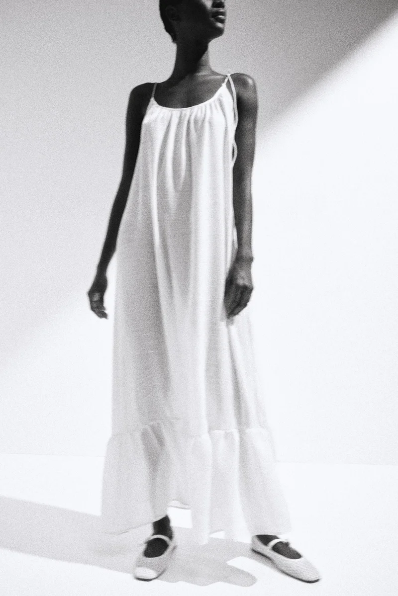 اتش اند ام فستان شاطئ برباط