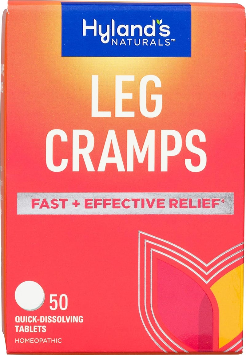 Hyland's Leg Cramps Tablets, Natural Relief of Calf, Leg and Foot Cramp, 50 Count