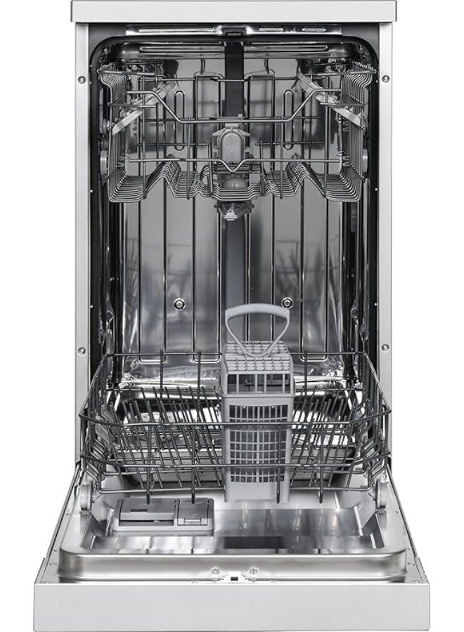 أوشن اوشن غسالة اطباق، 45سم، سعة 10 فرد، 4 برامج، شاشة ديجيتال، 2 سلة، نظام تحكم مباشر، فضى - ODT 454 DVXB - Image 3