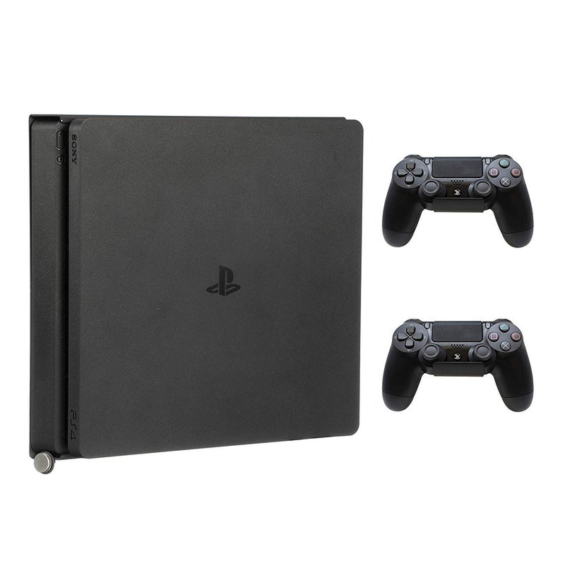 HumanCentric Wall Mount Compatible with PS4 Slim 2 Controller Mounts Bundle Mount on The Wall or on The Back of the TV with a VESA Pattern Does Not Work with Fat or Pro PS4 Hardware Included - Image 2