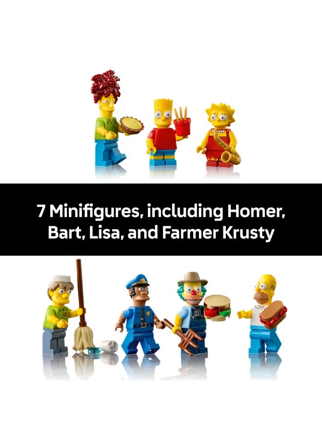 LEGO Icons The Simpsons: Krusty Burger Set for Adults 10352 (Age 18+, 1635 Pieces) - Image 5