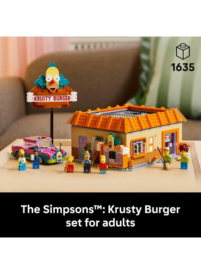 LEGO Icons The Simpsons: Krusty Burger Set for Adults 10352 (Age 18+, 1635 Pieces) - Image 2