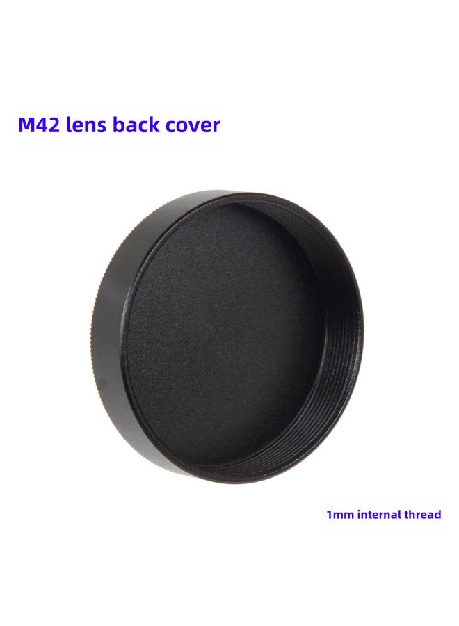 Applicable To M39 M42 Fuselage Lens Front And Rear Cover 1MM Standard Screw Metal Cover M39 L39 To M42 Adapter Ring-Color:Black-m42 Body Cover (external Thread)  - Image 4