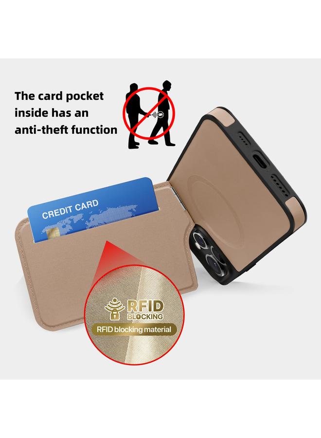 Zaboon Case For iPhone 11 Down Jacket Card Bag Holder MagSafe Phone Case - Image 3
