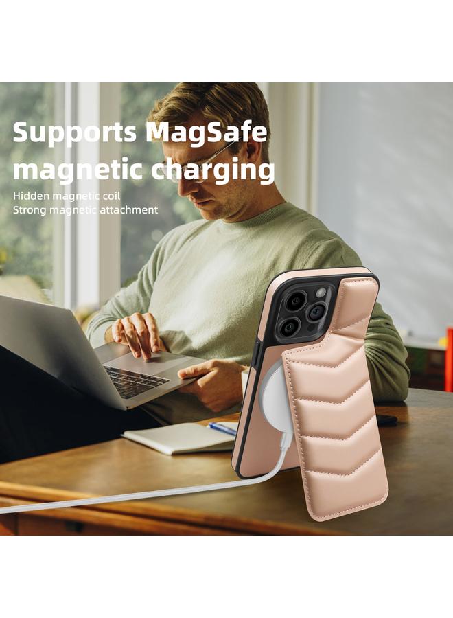 Zaboon Case For iPhone 11 Down Jacket Card Bag Holder MagSafe Phone Case - Image 2