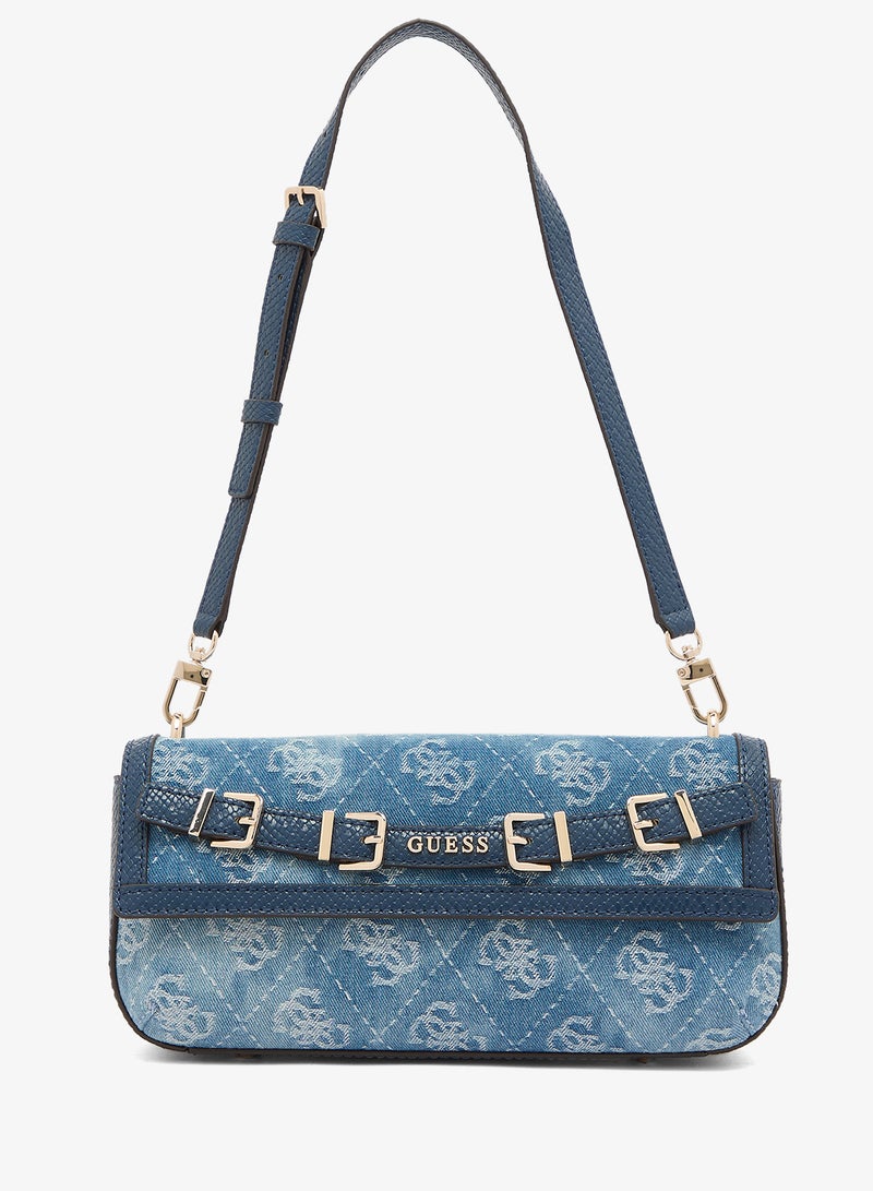 GUESS Dovie Flap Over Shoulder Bag - Image 1