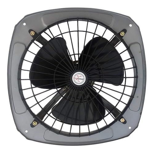 DIGISMART Fresh Air 225 MM Powerful Exhaust Fan| Air Suction for Kitchen & Bathroom| Less Noise, Clean Air| 22W Motors| Ventilation Fan come with 1 Year Warranty | Pack of 1 - Image 1