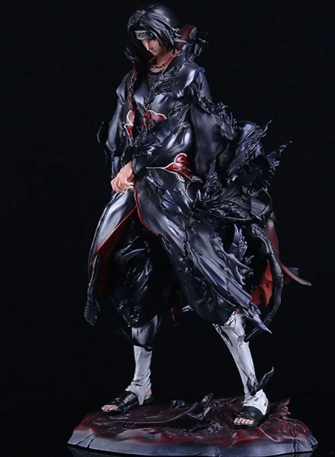 Halamodo Naruto Iron Curtain Uchiha Itachi with Enigmatic Aura, Trendy Anime Figure, Perfect for Decoration and Gifting - Image 3