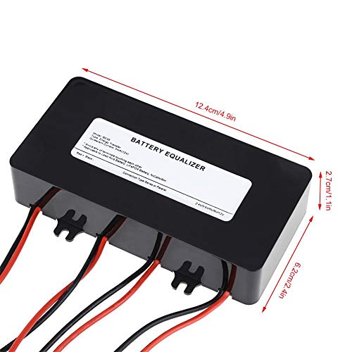 Fdit Battery Equalizer 48V Battery Voltage Balancer Max 4 × 12V Battery Bank Solar System Battery Balancer Equalizer for -Acid Batteries Charger - Image 2