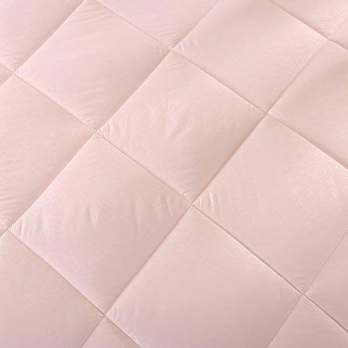 Homespun Soft Microfibre 400TC Quilt for Heavy Winter, Single Bed (60inch x 90inch), Pink Colored Razai, lightweight - Image 3