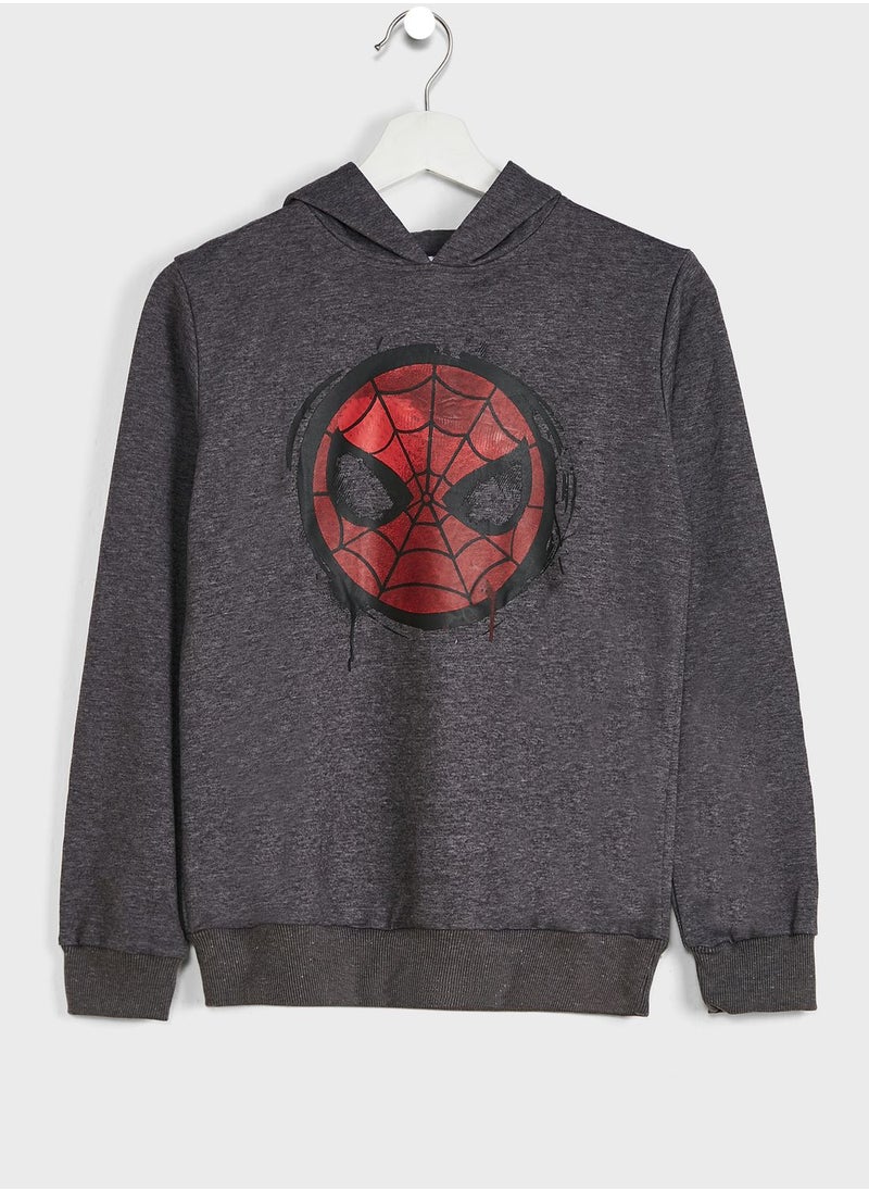MARVEL - Youth Spiderman Hoodie - Image 1