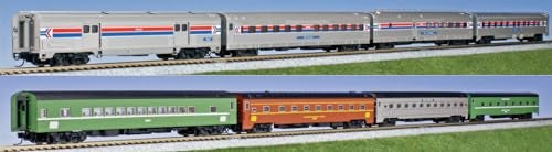 Kato Amtrak Rainbow Era 8 Car Set - Image 1
