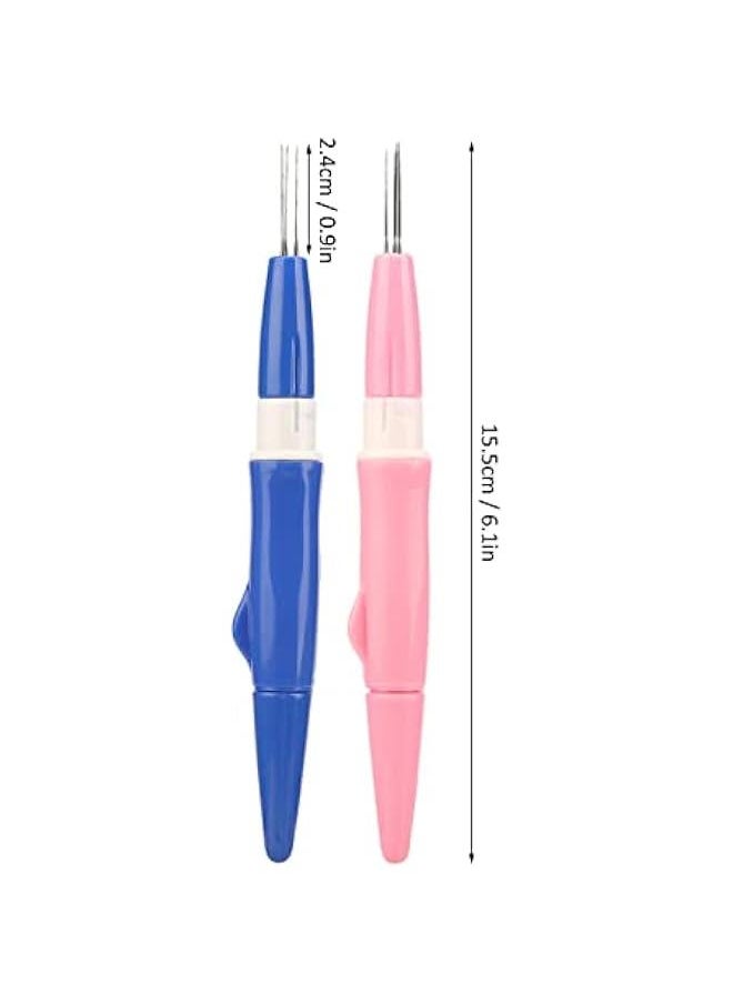 Generic - Needle Felting,Felting Needle Tool with 3 Needles, Wool Felt Needle Tools, Pen Style Needle Felting Tool, Ergonomic Handle Plastic Metal DIY Tufting Tool for DIY Patchwork & Craft - Image 1