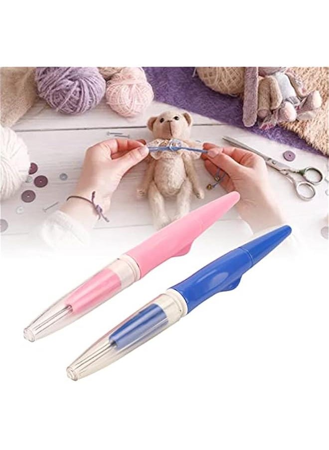 Generic - Needle Felting,Felting Needle Tool with 3 Needles, Wool Felt Needle Tools, Pen Style Needle Felting Tool, Ergonomic Handle Plastic Metal DIY Tufting Tool for DIY Patchwork & Craft - Image 1