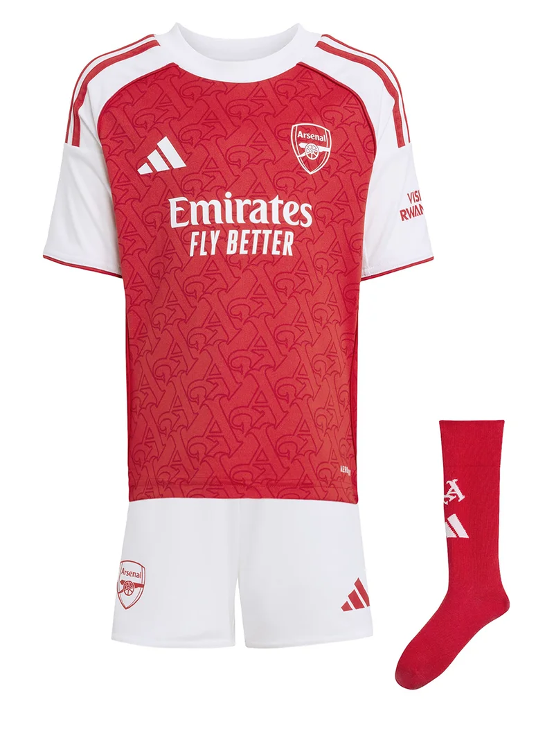 Adidas Kids Arsenal 25/26 Home Mini Kit