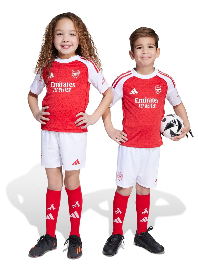 Adidas Kids Arsenal 25/26 Home Mini Kit