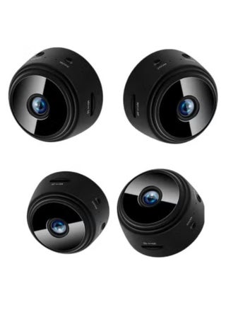 4-Pack WiFi Mini Magnetic A9 Wireless Security Cameras – Full HD 1080P Portable Round Indoor Cameras with Motion Detection, Night Vision, Instant Mobile Notifications – Compact, Easy-to-Install Magnetic Mount Design for Home and Office Surveillance – Reliable Wireless Video Monitoring Kit - pzsku/ZF9FF8FDB82CAD1DA5E25Z/45/1749537738/a84eb4a3-e06c-4224-bf42-bdc72731fb76