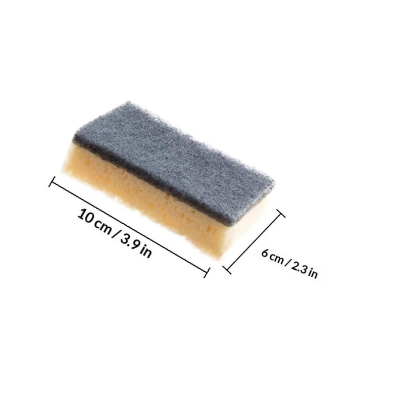 Double Sided Kitchen Cleaning Sponge Scrubber Non Scratch Dish Washing Tool 12 Pack - Image 3