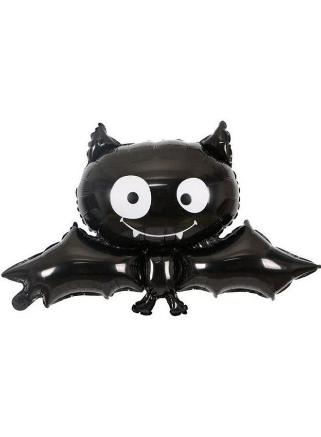 Atpata Funky Haunted Vmpire Bat Happy Halloween Theme Party Trick Or Treat Decorations Foil Balloon - Image 1
