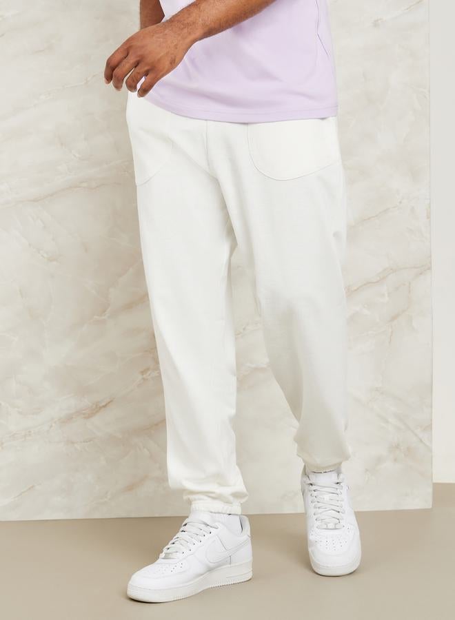 Styli Styli Eco-Earth Oversized Terry Jogger With Panel Pocket  - Image 2