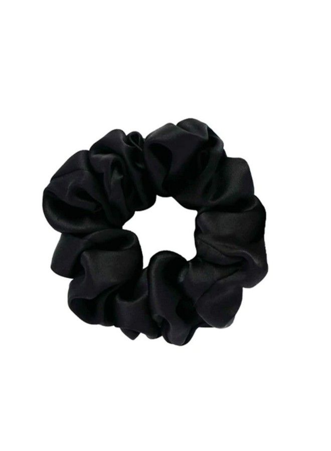 AGASTI Jewelindia Silk Satin Hair Scrunchies Hair Band For Women And Girls (Pack Of 4) Multicolour (Hair Band8) - Image 3