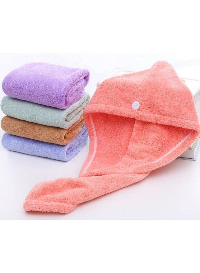 MeeTo Microfiber Hair Wrap Towel for Women Hair Drying Absorbent Towel (Pack of 1) - Image 1