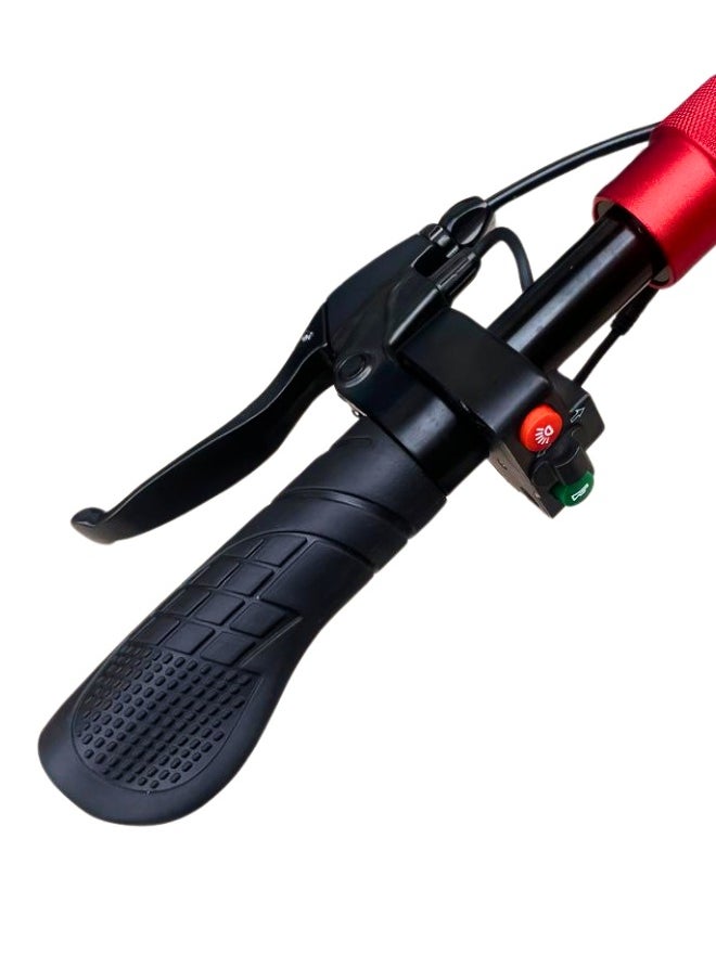 Z2 Pro Powerful Electric Scooter With Seat, E10, 48V, Foldable, Front & Side Led lights, RGB, Bluetooth Speakers, 1 Year Warranty, Anti-Theft, Black