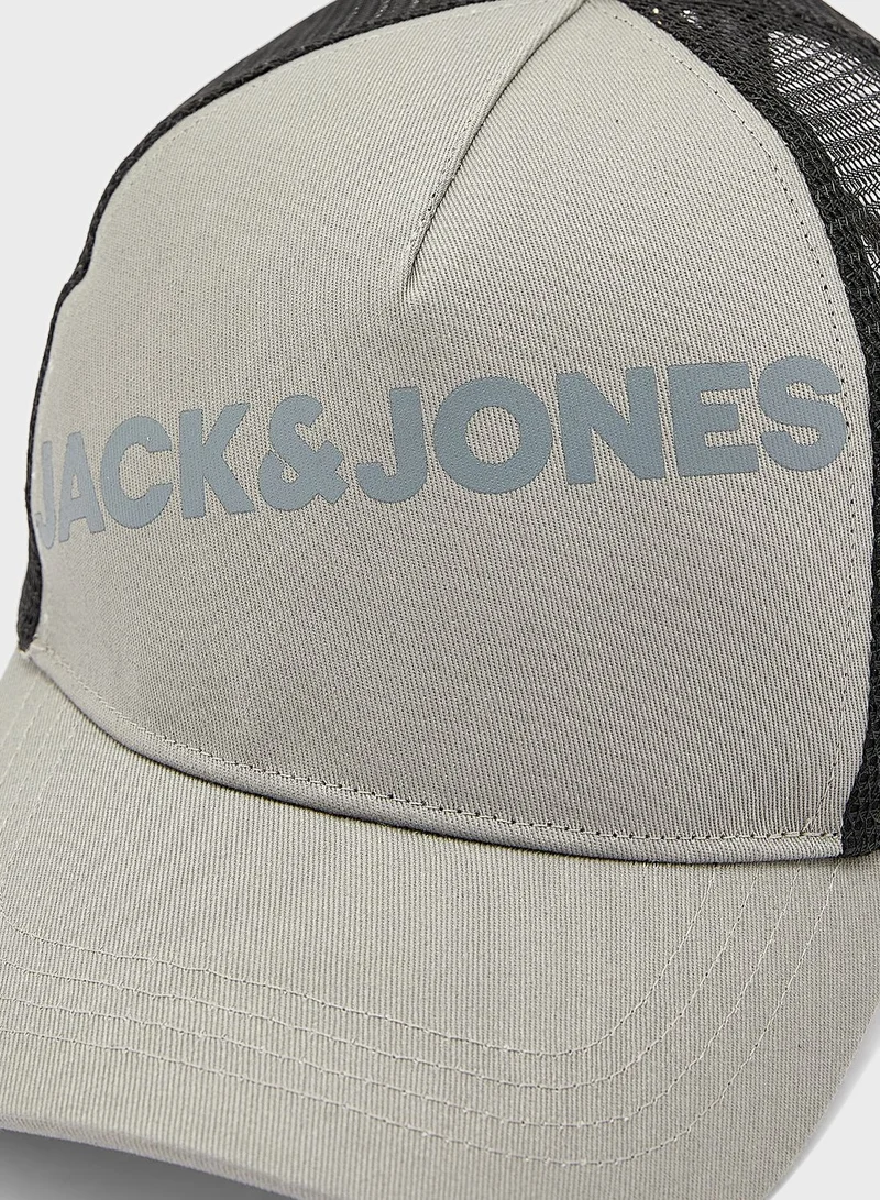 JACK & JONES Color Block Curved Peak Cap