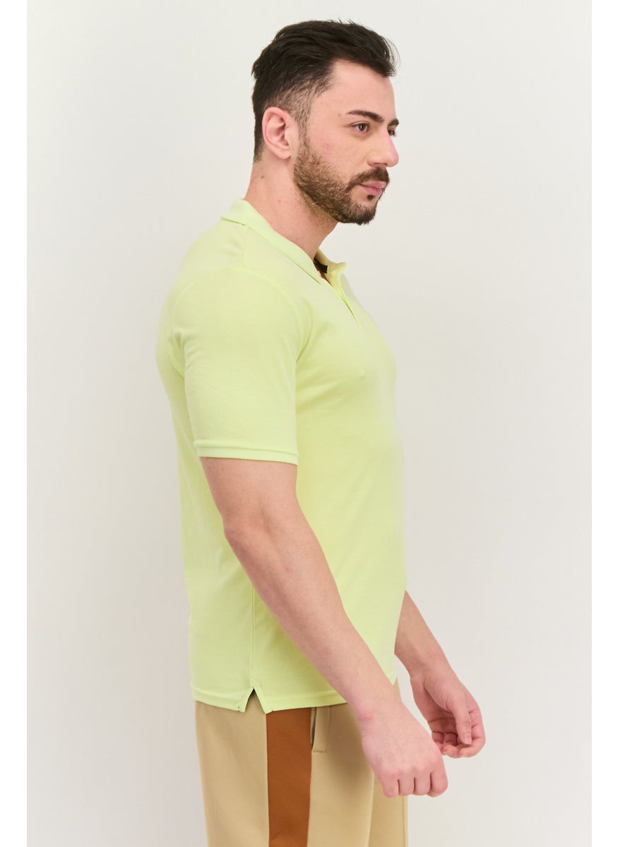 Men Sportswear Fit Short Sleeves Outdoor Polo Shirt, Lime - pzsku/ZFA0004B1CCB0C415B6FBZ/45/_/1737643048/76283844-90fd-4f6b-a92a-6bd45676e6e4