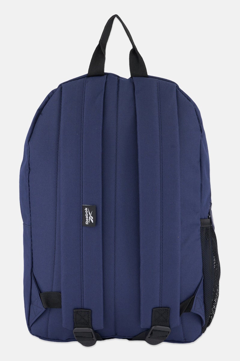 Reebok Men Brand Logo Backpack 41 H x 28 L x 12 W cm, Navy  - Image 2